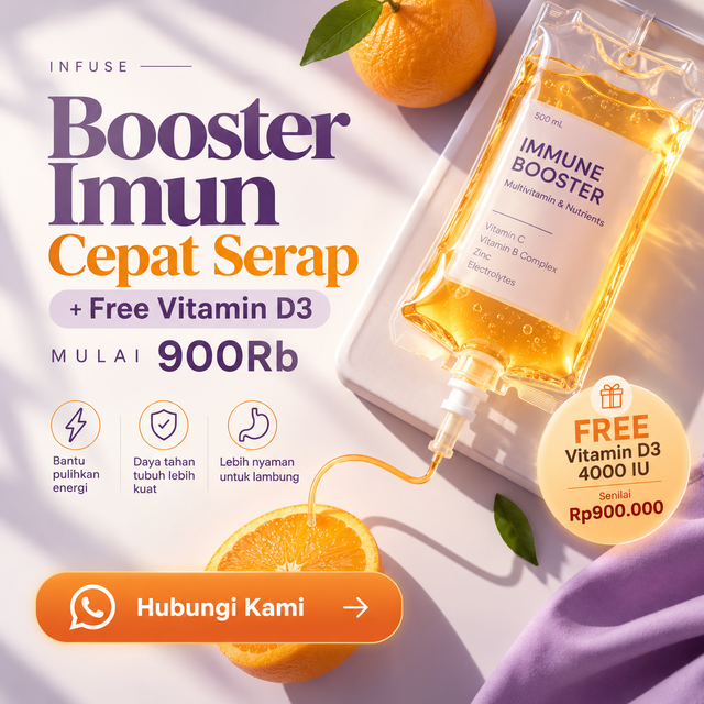 Infuse Immune Booster Cepat Serap — Mahveen Clinic