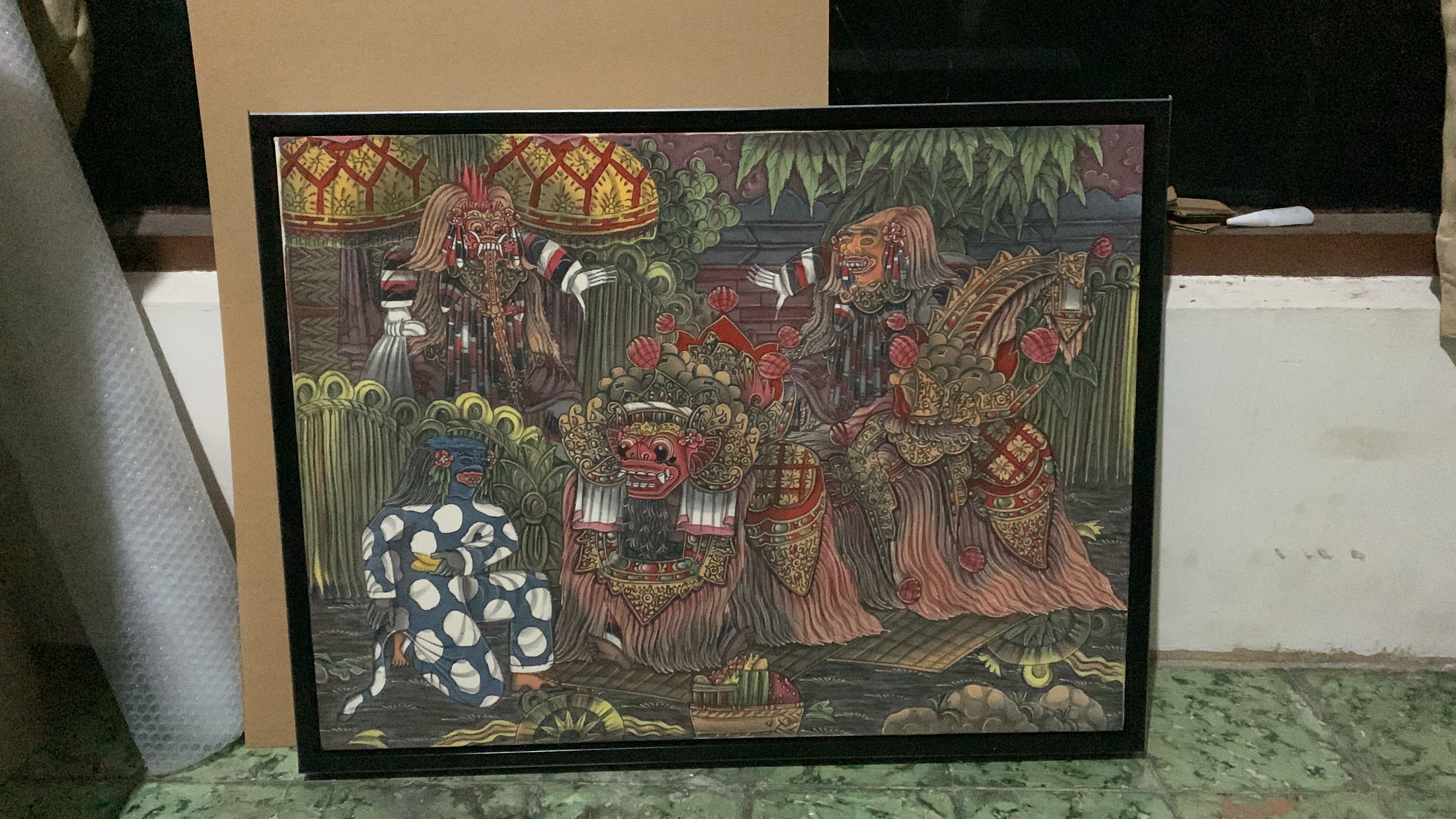 Hasil pengerjaan Sasana Pigura