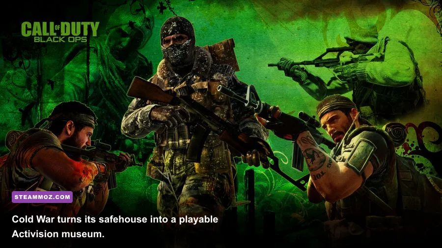 Black Ops Cold War safehouse arcade games hidden secret