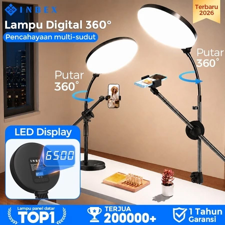Tripod konten kreator ring ligh