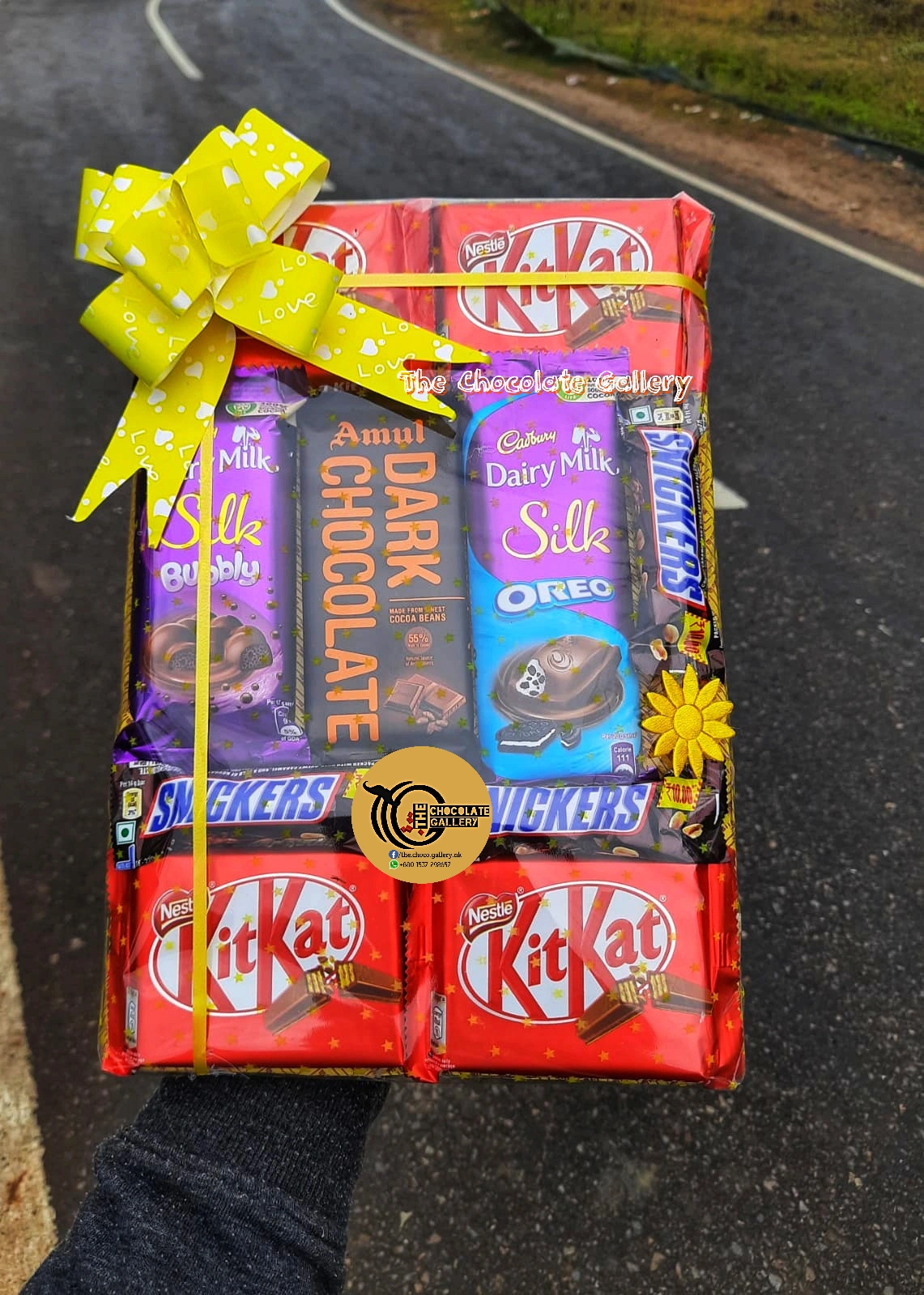 Premium Chocolate Combo Gift Box â€“ 1100 TK (Design 1)