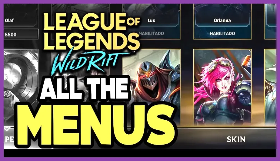 Wild Rift main menu where players input redeem codes