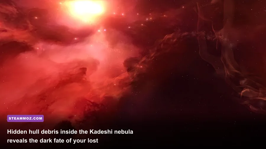 Kadeshi Swarmers swarming around fuel pods inside the glowing crimson Gardens of Kadesh