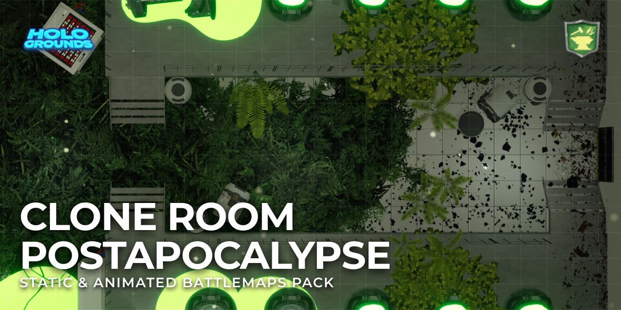 Clone Postapocalypse Animated Battlemaps