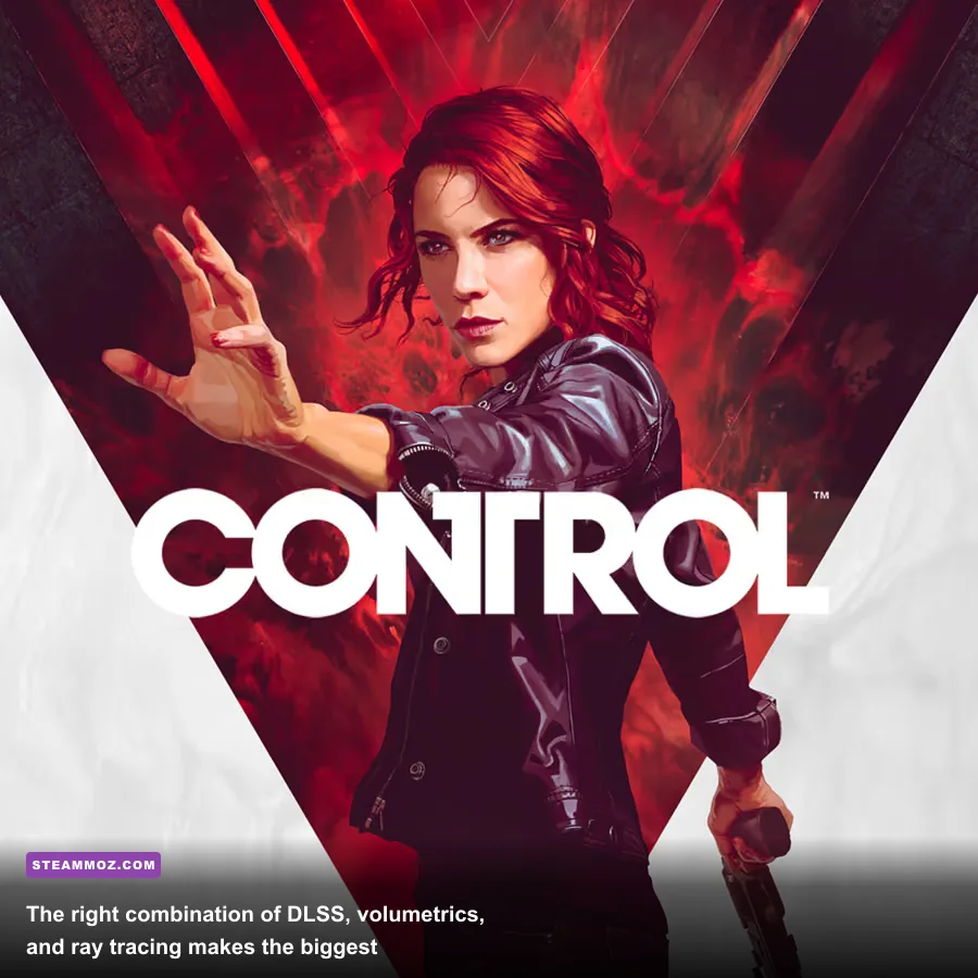 Control PC graphics settings menu showing DLSS and ray tracing options
