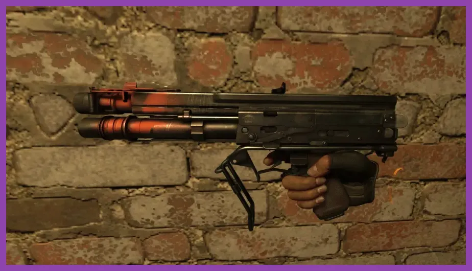 Half-Life Alyx shotgun with Laser Sight upgrade during VR combat
