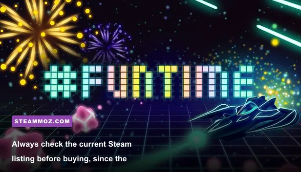 Funtime Steam store page and promotional gameplay images