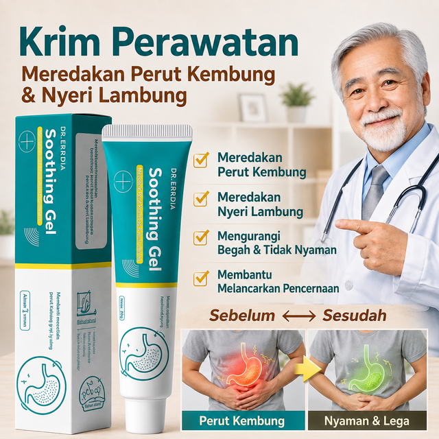 Herbal Comfort Gel Soothing Gel Perut Kembung