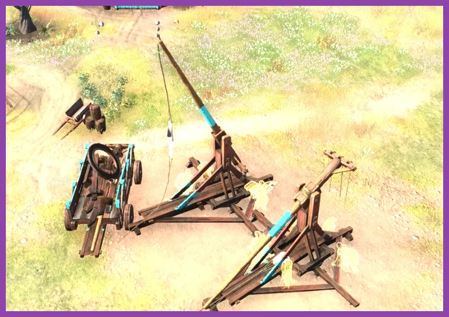Siege Workshop and weapons in Age of Empires 4