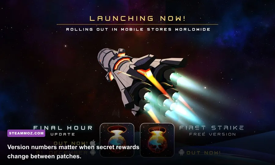 Official First Strike Final Hour update notes and version history