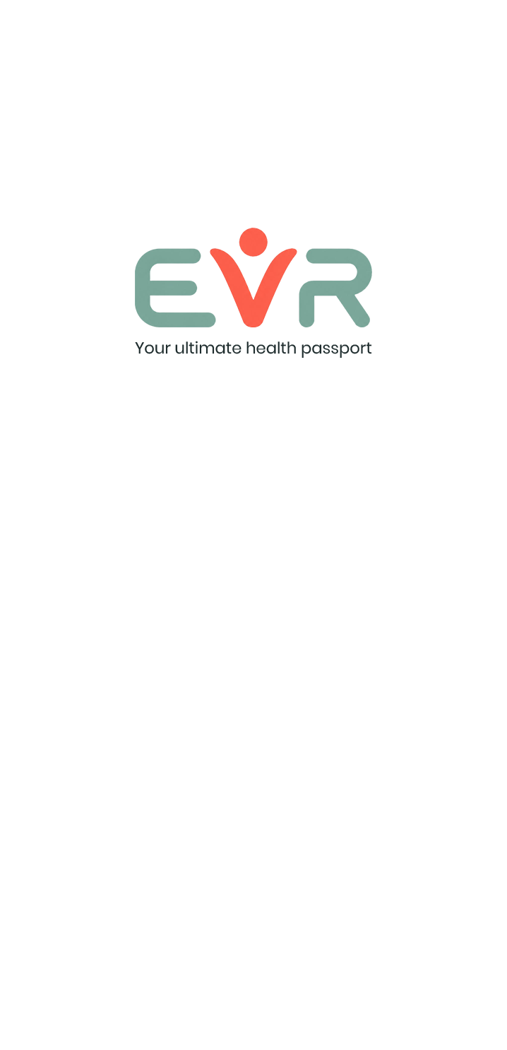 Evrwell app intro screen