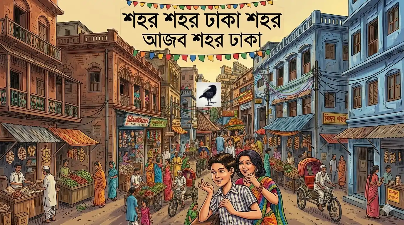 শহর শহর ঢাকা শহর: শামসুর রহমানের ছড়ায় আজব শহর ঢাকা পুরান ঢাকার ব্যস্ত রাস্তা, মানুষ ও নগরজীবনের চিত্র— শামসুর রহমানের ছড়া ‘শহর শহর ঢাকা শহর’