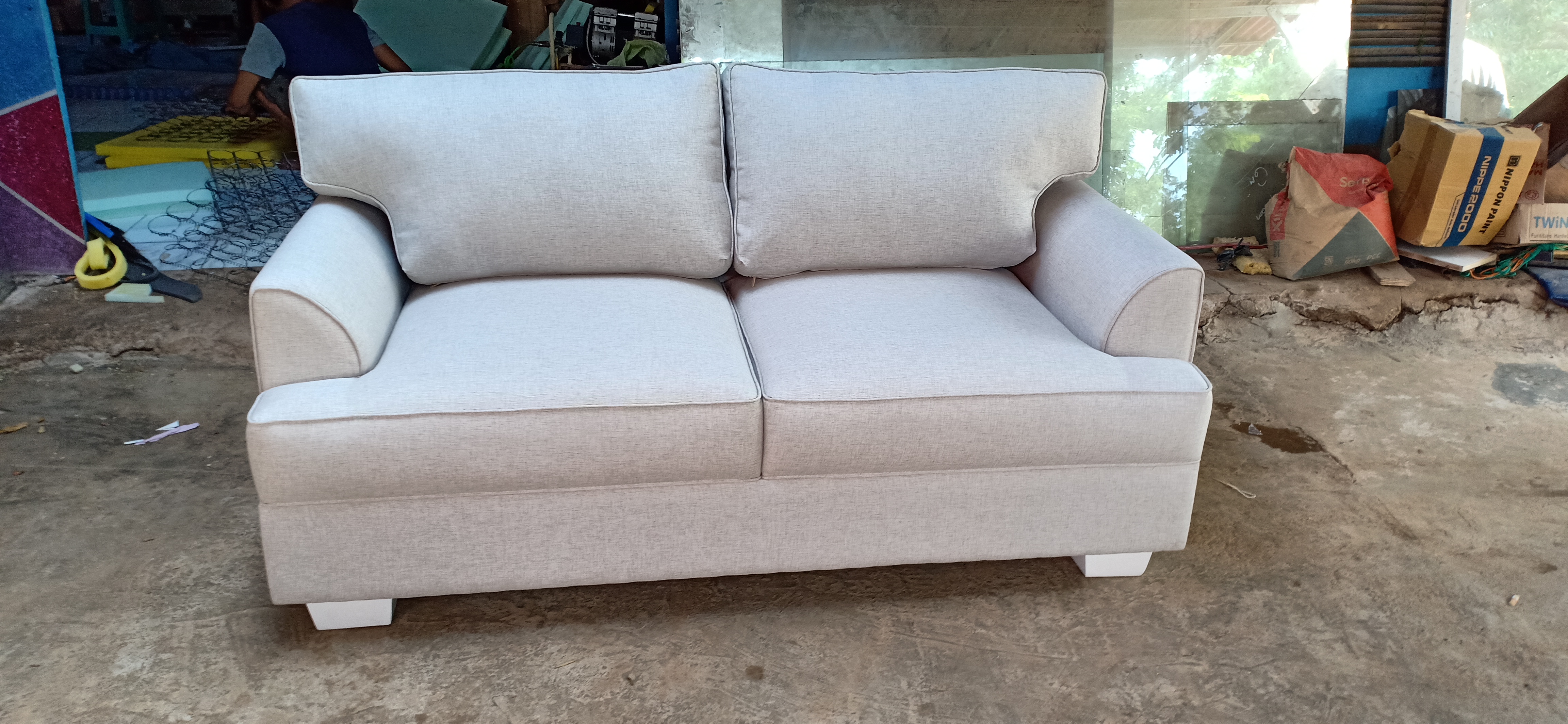 Sofa custom hasil pengerjaan Sofa Depok by Yenia