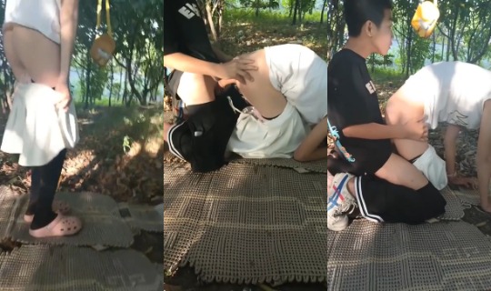 bokep abg bocil bercocok tanam di taman malah ketahuan