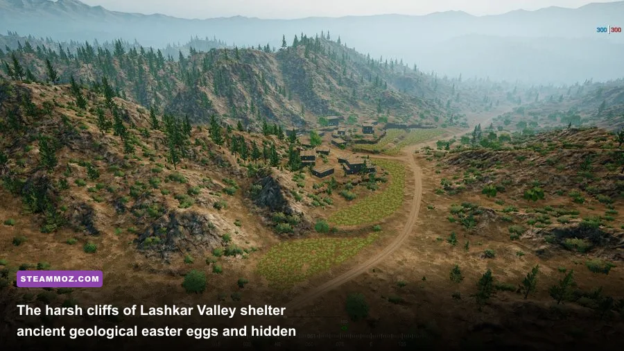 Rocky ravines and mountain terrain of Lashkar Valley in Squad