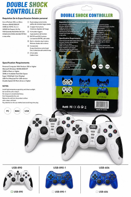 Game Pad Double Turbo