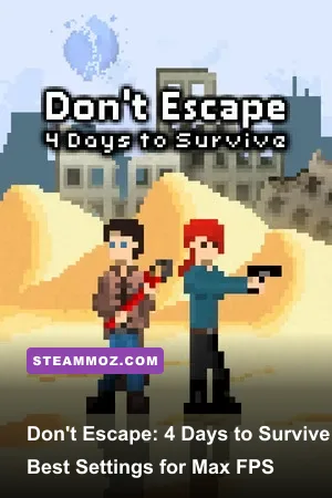 Don't Escape 4 Days to Survive post-apocalyptic gameplay scene