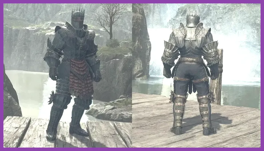 Risen Armor set worn by a character in Dragon's Dogma 2