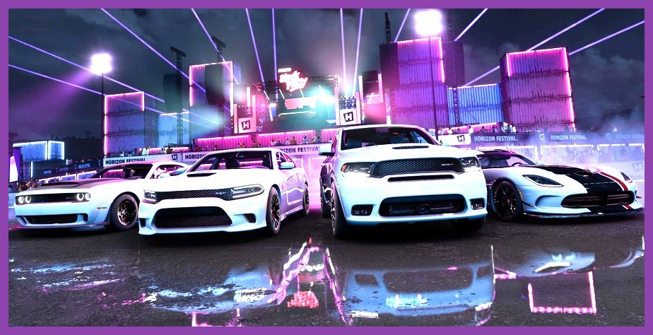 Auction House listing page displaying multi-million credit hypercars in FH5
