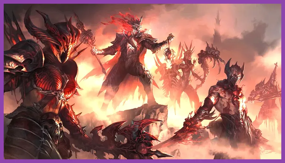 Diablo Immortal Blood Knight character build