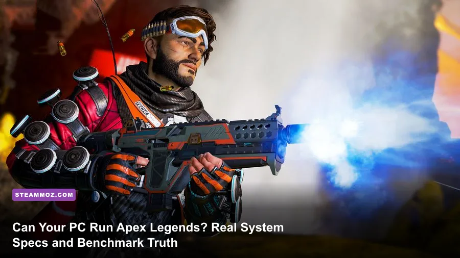 Apex Legends squad engaging in a high-octane competitive firefight