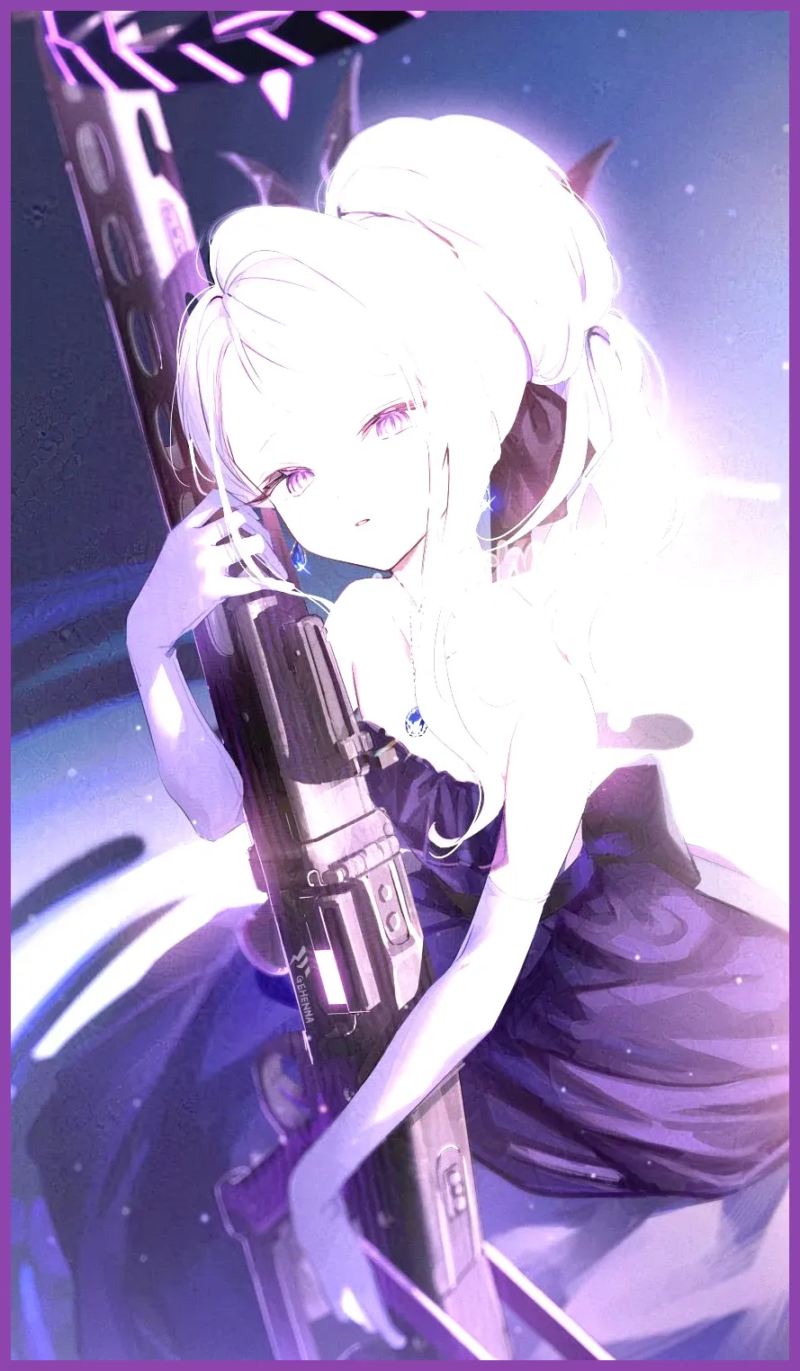 Dress Hina using her weapon Destroyer during Total Assault raid