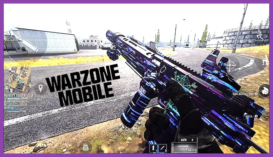 Tactical operator battle royale gameplay on Verdansk in Warzone Mobile