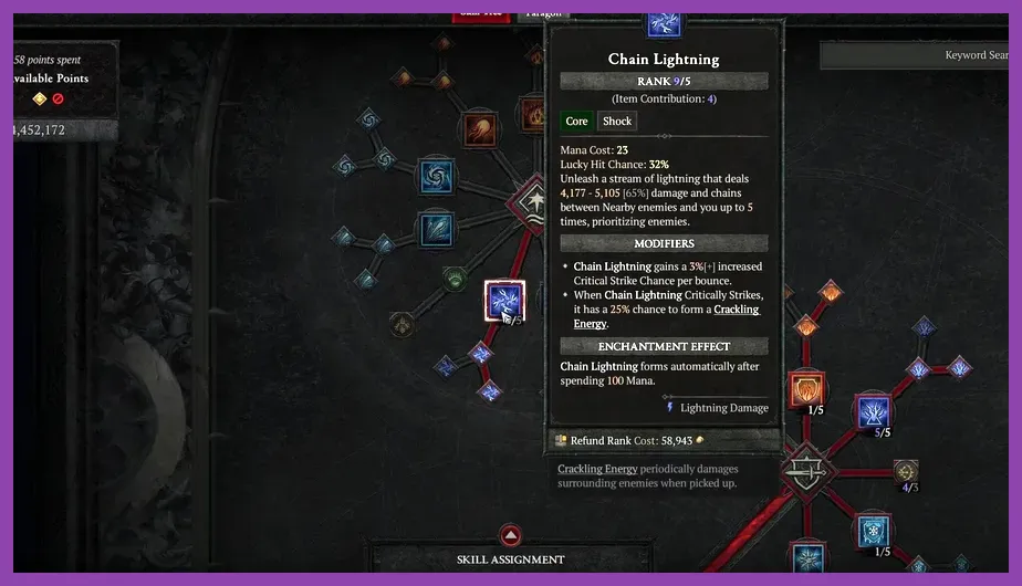 Sorcerer spellcasting in Diablo 4 Vessel of Hatred