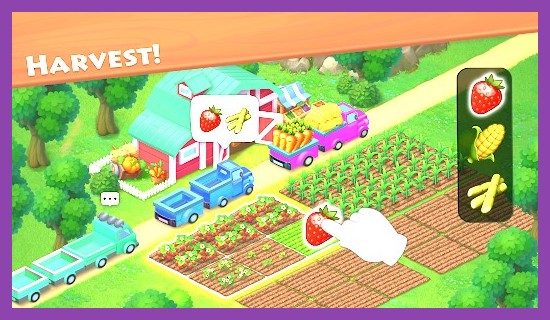 Township Android blend of city building and farming