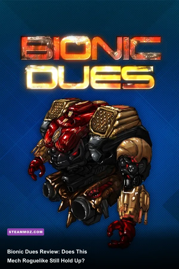 Bionic Dues mech squad fighting through a cyberpunk city