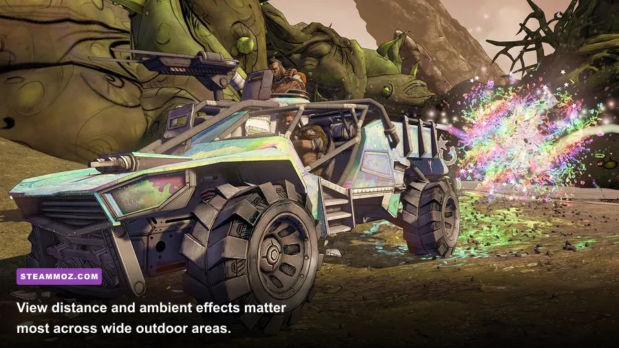 Borderlands 2 Commander Lilith Wam Bam Island environment screenshot