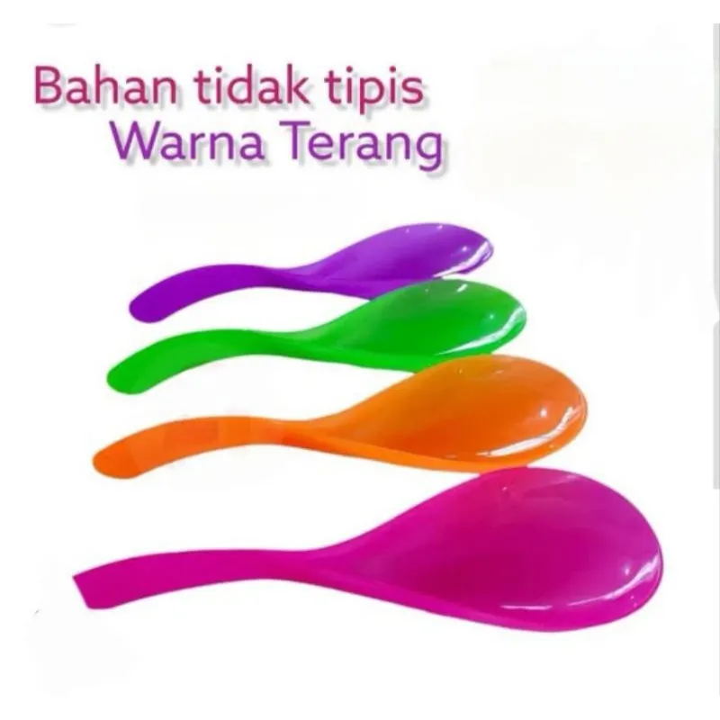 Centong Nasi Pelangi / Centong Nasi Murah Berkualitas - Gambar 4