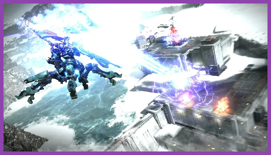 Armored Core 6 robust Basho frame parts in the customization menu