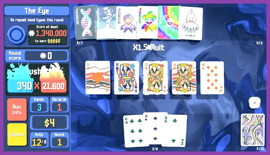 Balatro sell Joker prompt showing the option to remove a Joker