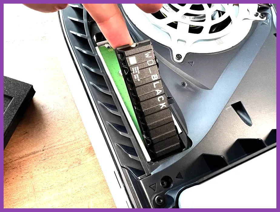 PS5 hardware expansion slot for lightning fast asset loading