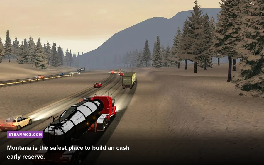 18 Wheels of Steel Extreme Trucker 2 Montana cargo delivery gameplay