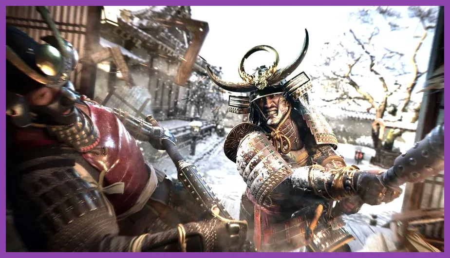 Samurai boss encounter in Assassins Creed Shadows