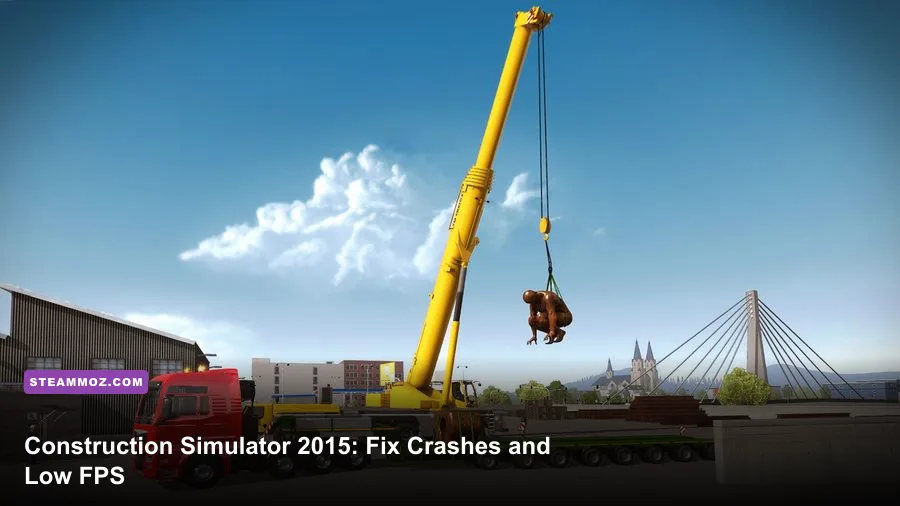 Liebherr LTM 1300 6.2 mobile crane in Construction Simulator 2015