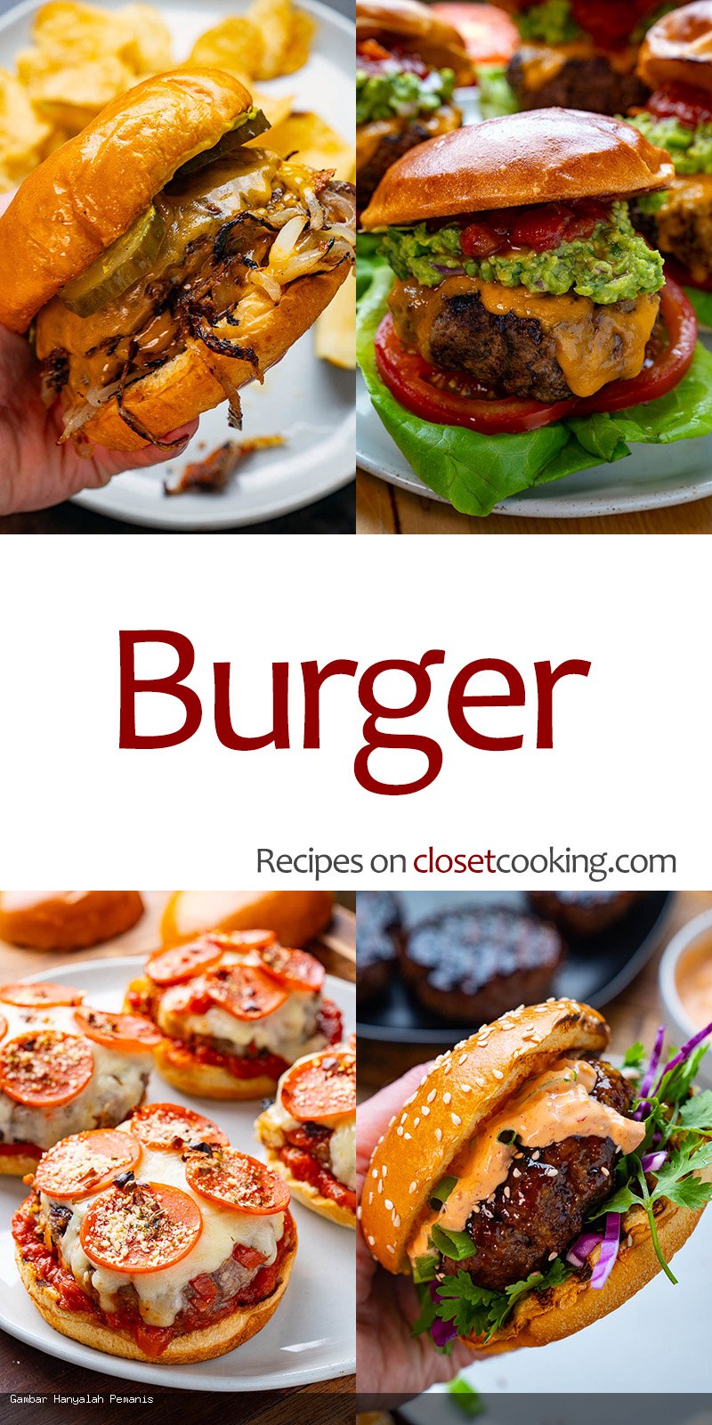 Resep Burger Klasik yang Menggoda Selera