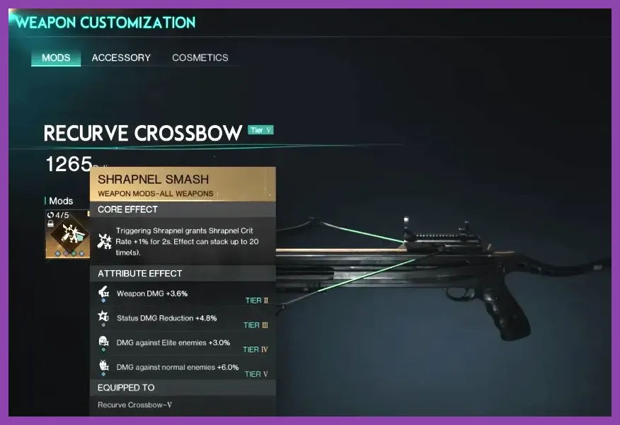 Once Human SOC Repurposed Recurve Bow legendary weapon