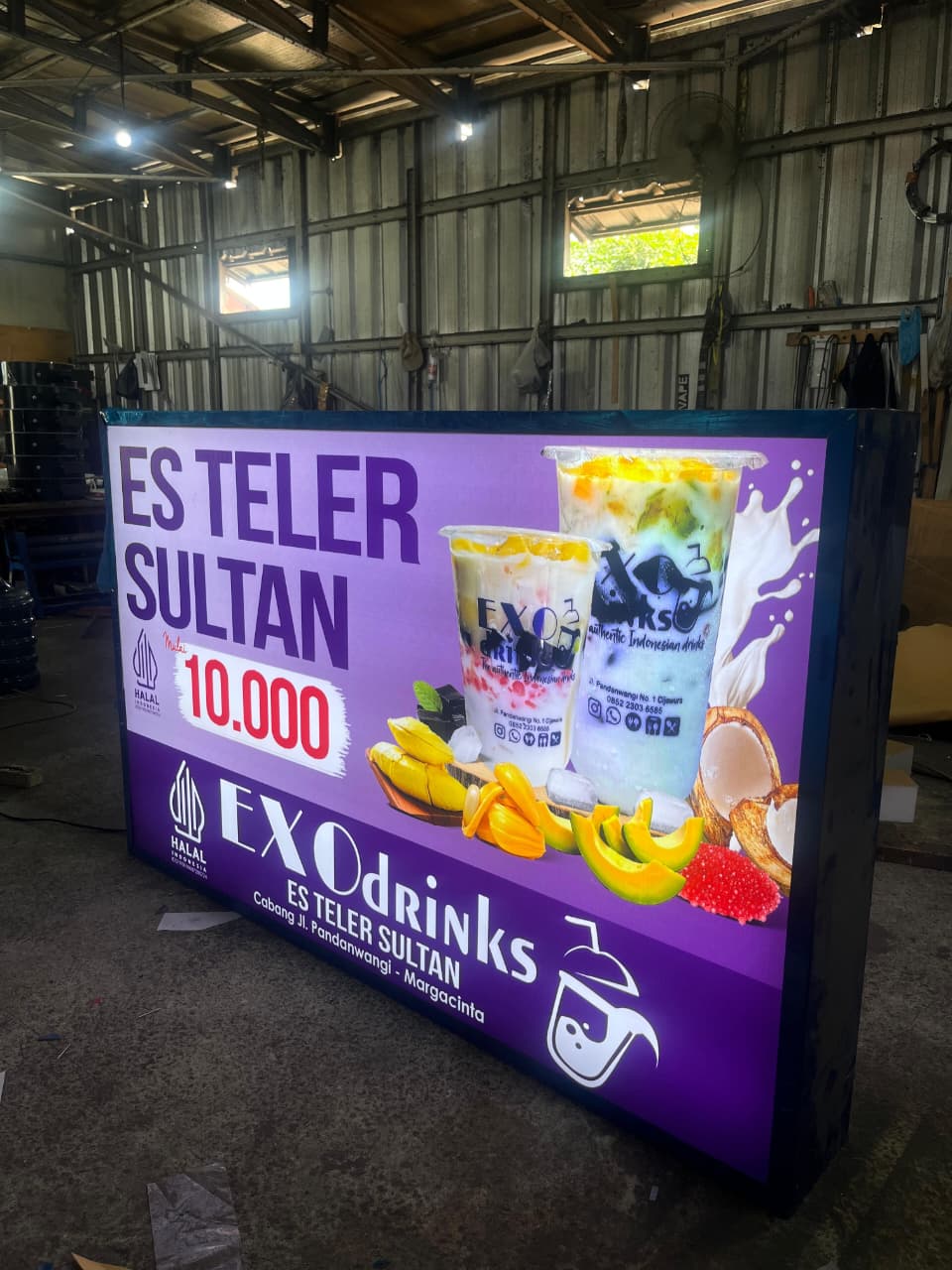 Neon Box hasil pengerjaan Neonika Advertising Bandung 7