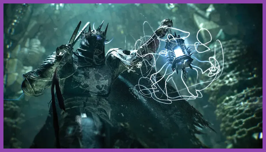 Lords of the Fallen Dark Crusader, Radiant Purifier, and Lord classes in combat