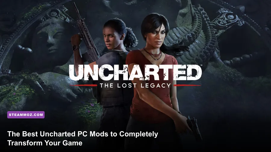 Nathan Drake in Madagascar driving the jeep in Uncharted Legacy of Thieves Collection on PC