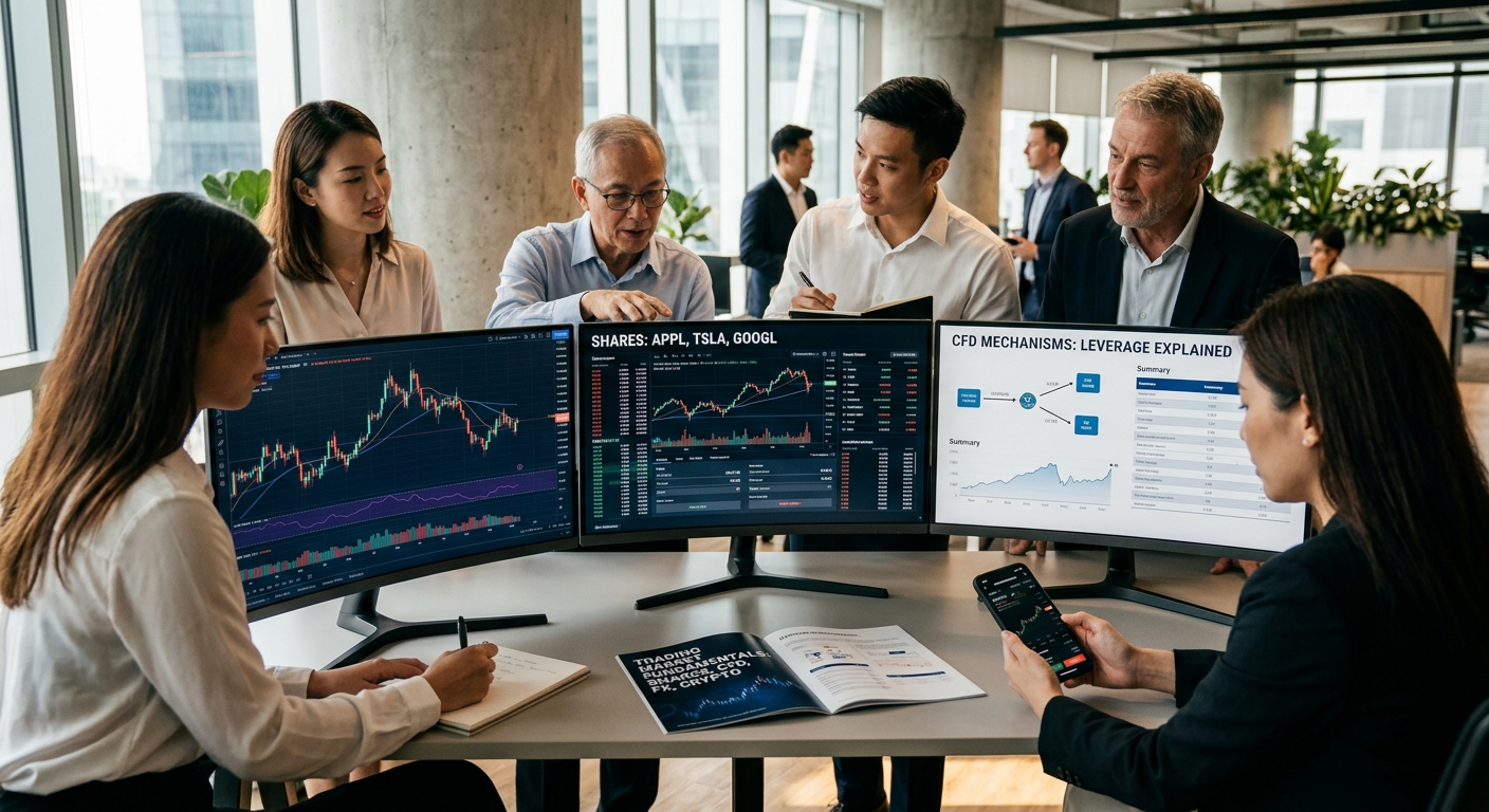 Shares, CFD, FX and Cryptocurrency: Understanding the Main Trading Markets Shares, CFD, FX and Cryptocurrency: Understanding the Main Trading Markets