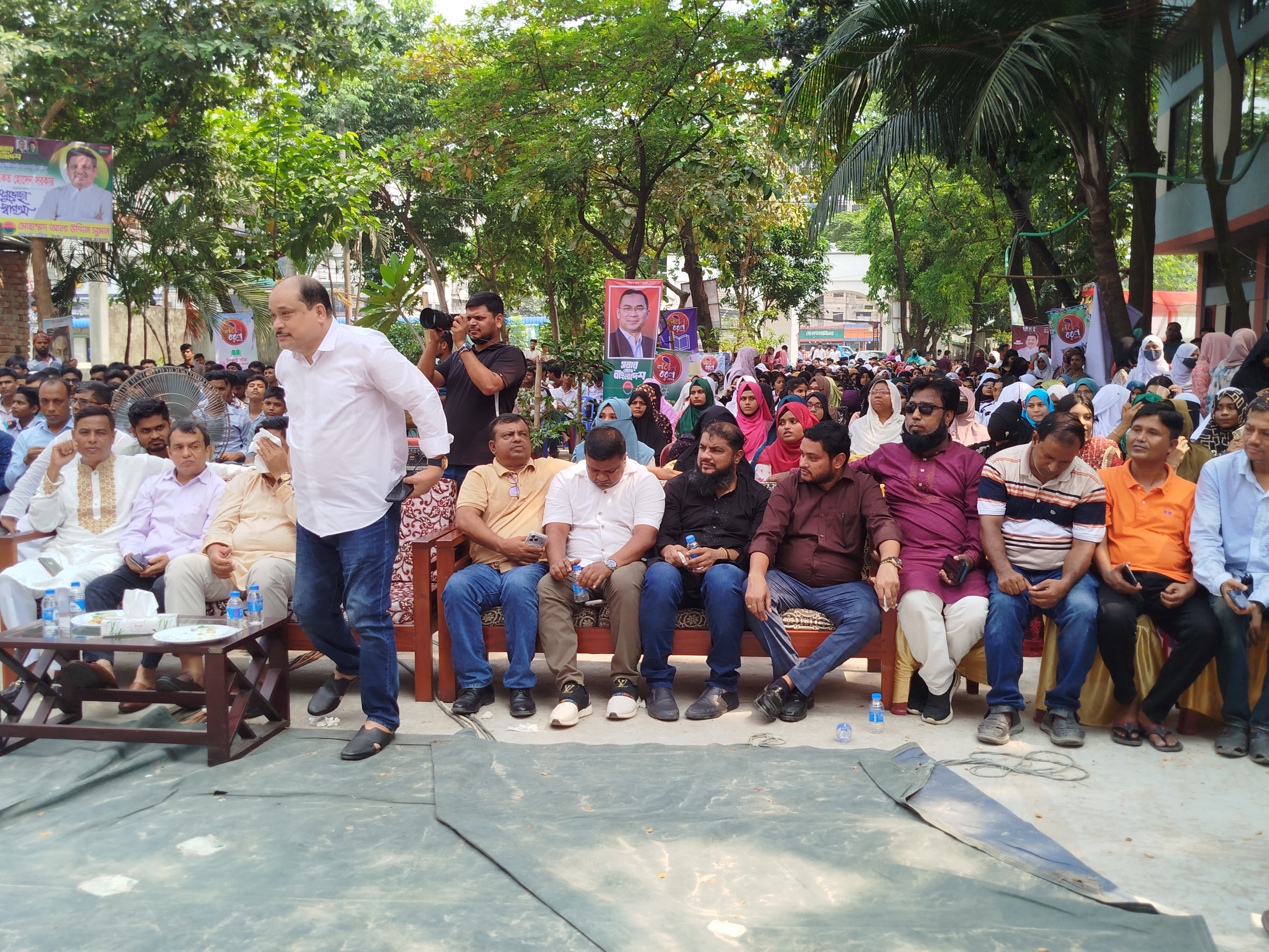 টঙ্গী সরকারি কলেজে ছাত্রদলের নবীন বরণ, মাঠ সংস্কারের আশ্বাস প্রশাসকের