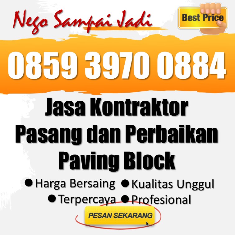 📞 WA 0859 3970 0884 - Rincian Untuk Pasang Paving Anti Lumut Segi Enam Terpercaya Serengan Surakarta