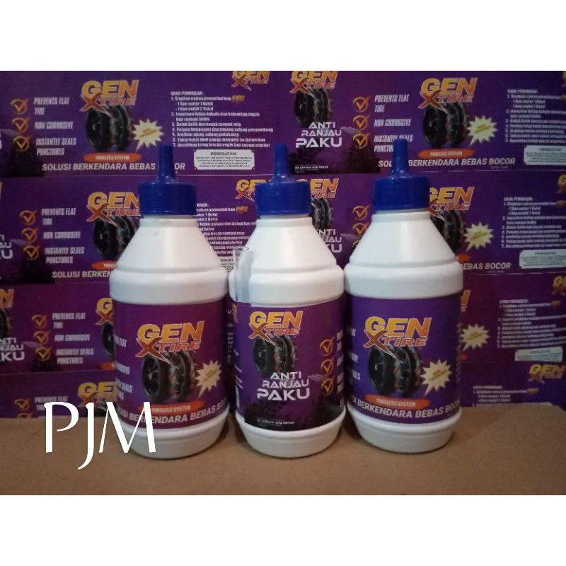 [Berkualitas] [GEN X TIRE] Cairan Ban Tubles 350 ML / Cairan Ban Tubles Anti Bocor Premium - Gambar 2