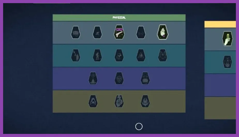 Starfield Physical skill tree highlighting the Isolation skill node