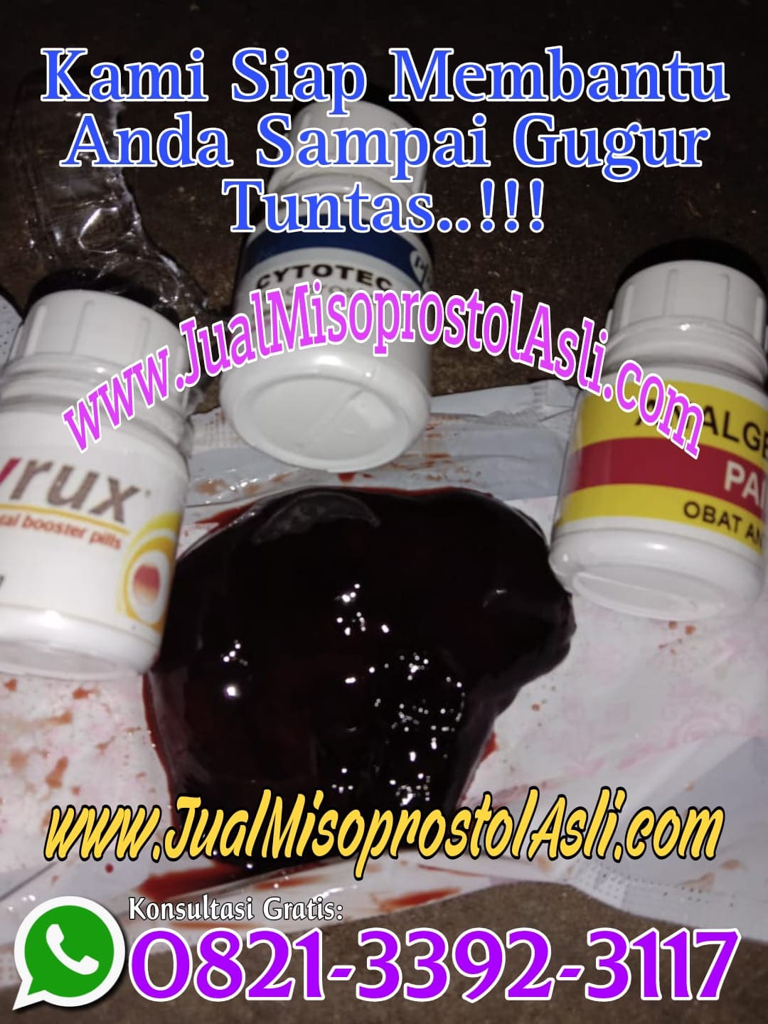 Obat Aborsi untuk Usia Kehamilan 1, 2, 3, 4 Minggu atau Obat Penggugur Kandungan 1 Bulan Tanpa Kuret yang Aman dan Efektif.