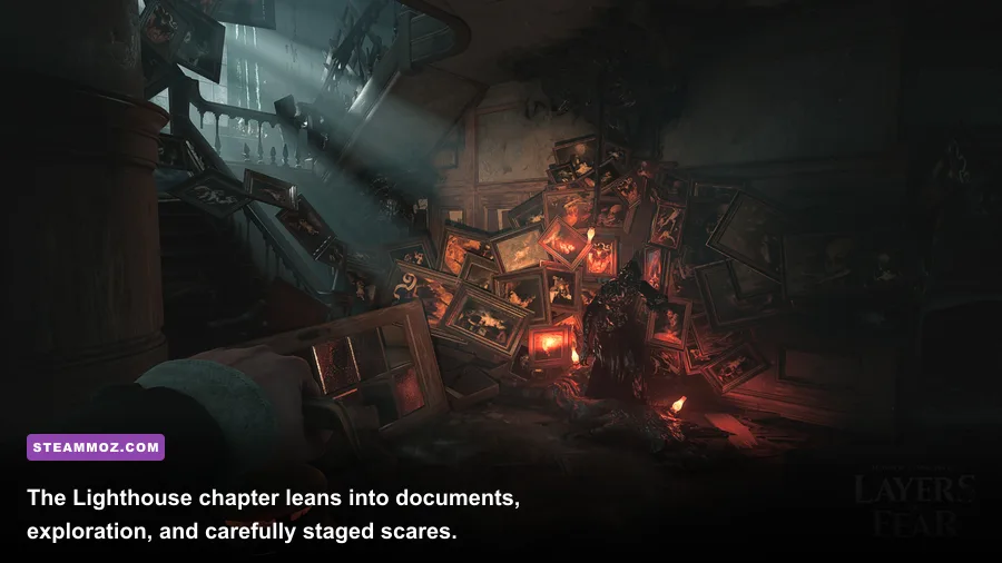 The Lighthouse interior from Layers of Fear 2023